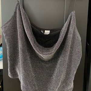 Cute crop top glittery